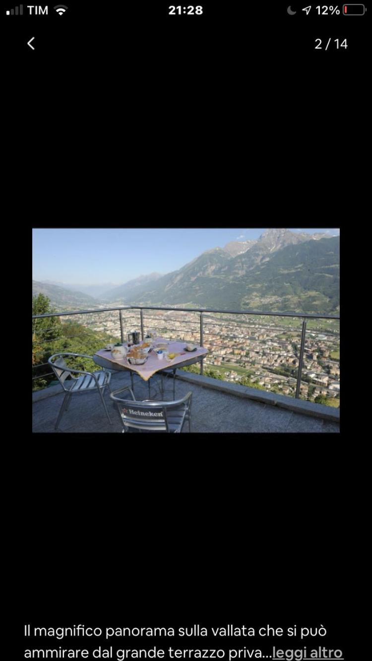 La Stanza Dei Segreti Hotel Aosta Exterior foto